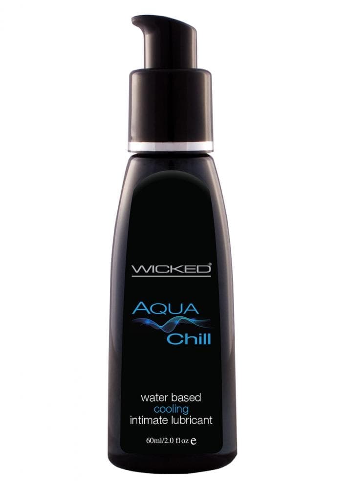 Охлаждающий лубрикант на водной основе Wicked Aqua Chill, 60 мл 90226 - Wicked - Обезболивающие смазки - Купить