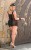 SoftLine - Ролевой костюм полицейской, XXL (чёрный) - sex-shop.ua