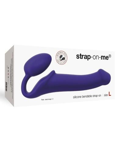 Strap-On-Me Flesh L - Безремневой страпон, 19х3.7 см (фиолетовый) - sex-shop.ua
