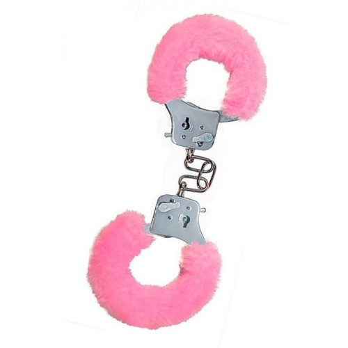 Наручники Furry Fun Cuffs (рожевий)