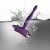 Rocks Off Petite Sensations Teazer Purple - анальный вибратор, 9.5 см (фиолетовый) - sex-shop.ua