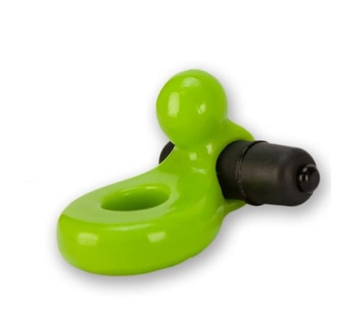 Topco Sales Glo-Glo - виброкольцо, 6х3.4 см (зеленый) - sex-shop.ua