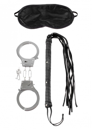 Pipedream Lovers Fantesy Kit - Набір (наручники, батіг, маска)