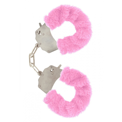 Наручники Furry Fun Cuffs (розовый) - sex-shop.ua