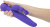 Swan Touch Duo Purple - вибратор-кролик с сенсорным управлением и ротацией, 14х3.8 см (фиолетовый) - sex-shop.ua
