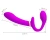 Pretty Love - Thunderbird harness-free Stimulator - Страпон безременний, 14.8х3.8 см (фіолетовий)