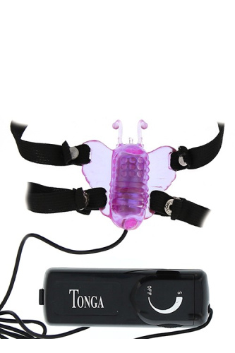 Butterfly Stimulator - вибратор для клитора, 5х2 см (фиолетовый) - sex-shop.ua