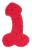 Sponge Willy Red - Губка для ванної у формі пеніса, 19 см (червоний)