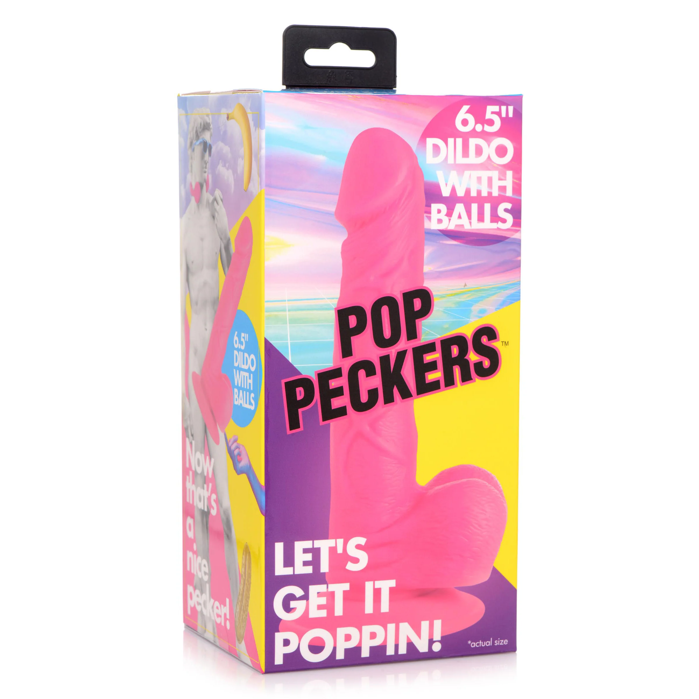 Фаллоимитатор на присоске Pop Peckers 6.5