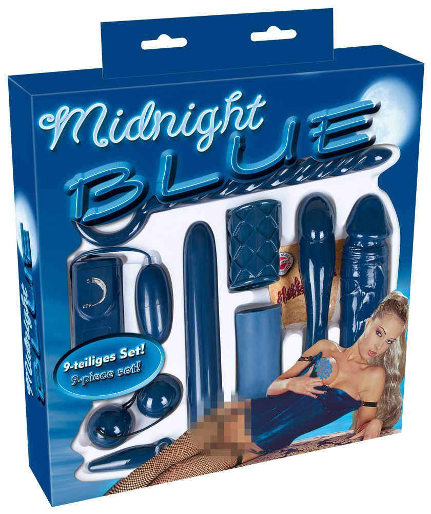 Midnight Blue Set большой набор различных секс игрушек, 9 предметов -  Купить в Киеве, Украине | Sex-shop.ua