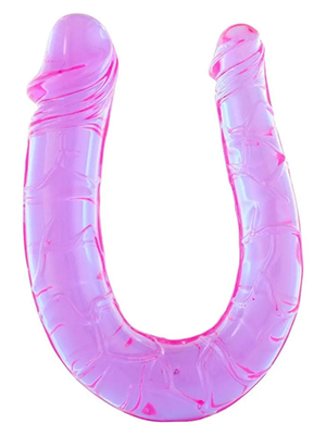 Двосторонній фалоімітатор Twin Head Jelly Penic Dong, 30 см
