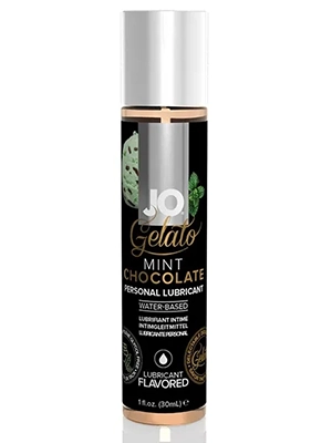 System JO Gelato Mint Chocolate Lubricant - оральный лубрикант со вкусом мятного шоколада, 30 мл