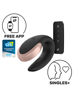 Вібратор зі смарт управлінням Satisfyer Double Love