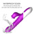 Boss Silicone Heating Vibrator - Вібратор, 24 см (фіолетовий)