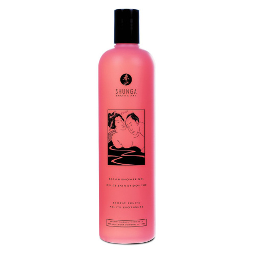 Shunga Shower Gel Exotic Fruits - гель для душу з олією та вітаміном Е, 500 мл - купити в Україні | Секс шоп SEX-SHOP.ua