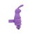 MisSweet Sweetie Rabbit Finger Vibrator Purple - Насадка на палець, 10 см (фіолетовий)