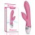 LoveToy - Dreamer II Vibrator Rose Red - Вібратор з кліторальним відростком, 21.5х3.5 ( світло-рожевий) - купити в Україні | Секс шоп SEX-SHOP.ua