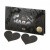 Bijoux Indiscrets - Flash Heart украшение на соски в форме сердца (чёрные) - sex-shop.ua