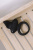 Adrien Lastic Lingus - віброкільце з язичком та щіточкою, 7х2.5 см (чорний)