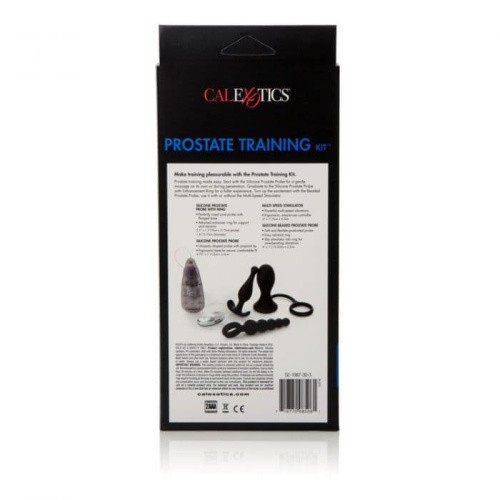 CalExotics His Prostate Training Kit - Набір анальних стимуляторів, 3 шт (чорний)