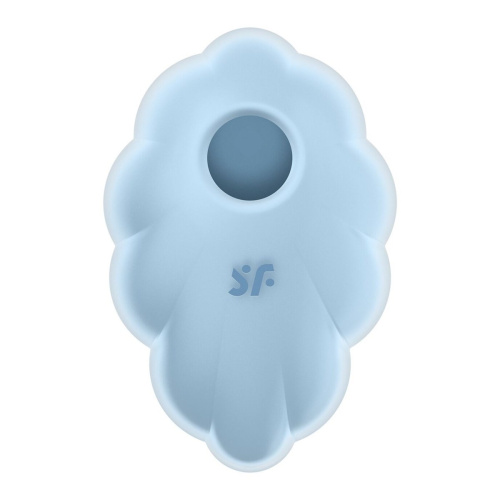 Satisfyer Cloud Dancer - Вакуумний стимулятор, 9 см (блакитний)