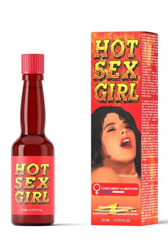 Hot Sex Girl - Капли, 20 мл - sex-shop.ua