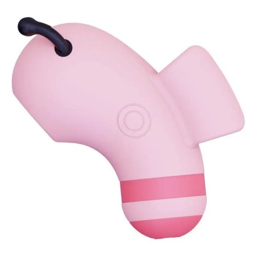 CuteVibe Beebe - Симулятор орального сексу з електростимуляцією, 6.5х3.3 см (рожевий)