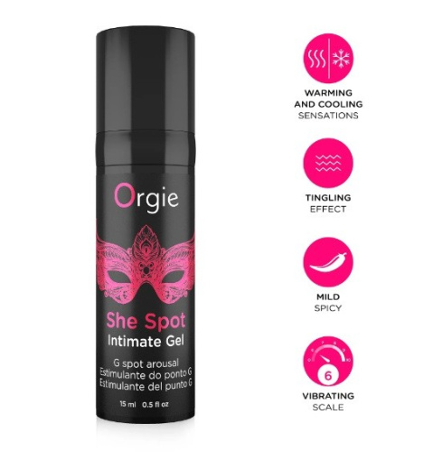 Orgie - She Spot - гель для стимуляции точки G, 15 мл - sex-shop.ua
