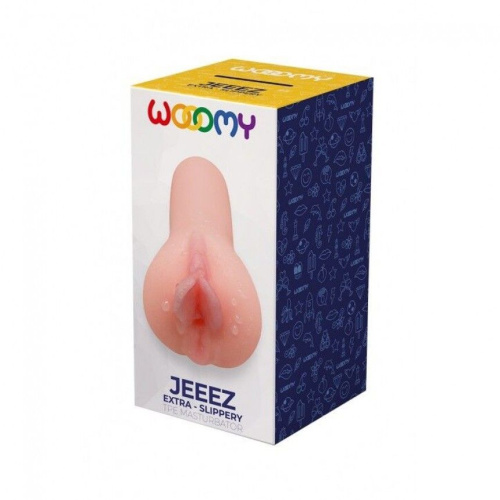 Wooomy Jeeez Masturbator Vagina - Мастурбатор-вагина, 11.6х5.4 см