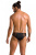 Passion - 042 SLIP TIMMY black - Сексуальные мужские трусы с молнией спереди, S/M