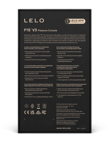 Смарт мастурбатор LELO F1S V3 Red