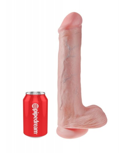 Фалоімітатор King Cock 13inch With Balls, 33х7 см - купити в Україні | Секс шоп SEX-SHOP.ua
