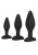 California Exotic Novelties Silicone Anal Exerciser Kit - Набор анальных пробок
