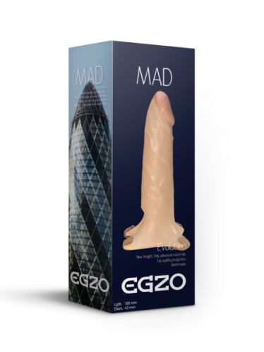 Egzo FH07 - Порожнистий страпон, 18х4,2 см - купити в Україні | Секс шоп SEX-SHOP.ua