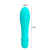 Pretty Love Solomon Vibrator Blue - Классический вибратор, 12,3х2.3см