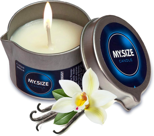 Масажна свічка My.Size Vanilla, 40 мл - купити в Україні | Секс шоп SEX-SHOP.ua