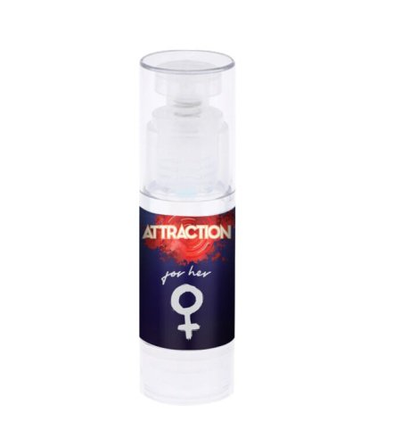 Mai Attraction For Her - Жіноча змазка на водній основі з феромонами, 50 мл