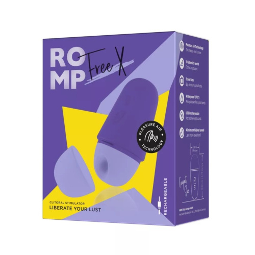 Вакуумний стимулятор клітора Romp Free X - купити в Україні | Секс шоп SEX-SHOP.ua