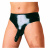 Sharon Sloane Latex Anal Pants - Чоловічі латексні труси з внутрішнім анальним стимулятором, 15х3.8 см, розмір S