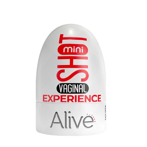 Alive Vaginal Experience Mini Masturbator - Мастурбатор 8.5х5 см (червоний)