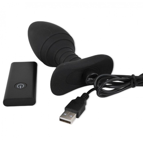 Nexus Ace Remote Control Vibrating Butt Plug L анальная пробка с вибрацией и дистанционным управлением, 14х5 см (чёрный) - sex-shop.ua