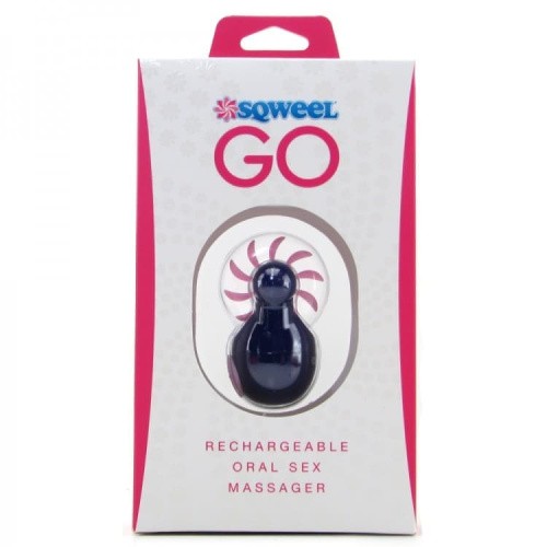 Sqweel Go Oral Sex Toy-вібратор, що імітує оральні ласки (білий)