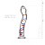 Gildo Glass Dildo No.3 - Стеклянный дилдо с изгибами и рисунком, 18.5х3.5 см