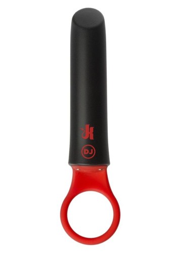 Doc Johnson Kink - Power Play with Silicone Grip Ring - Вібратор, 13.4х2.5 см (чорний) - купити в Україні | Секс шоп SEX-SHOP.ua