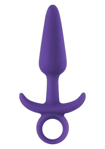 NS Novelties Prince Medium - Средняя анальная пробка, 12.7х2.5 см (фиолетовый) - sex-shop.ua