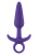 NS Novelties Prince Medium - Средняя анальная пробка, 12.7х2.5 см (фиолетовый) - sex-shop.ua