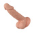 Beautiful Encounter Dildo Flesh - Реалистичный фаллос на присоске, 19,4 см (телесный)