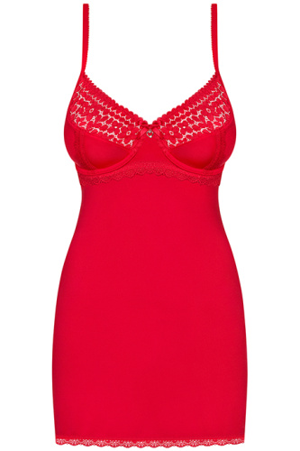 Obsessive Jolierose chemise - соблазнительная сорочка, S/M
