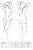 Passion Capri Set - Комплект белья под латекс: бюстгальтер, пояс для чулок и стринги, XXL/XXXL (чёрный) - sex-shop.ua