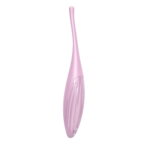 Satisfyer Twirling Joy стимулятор клитора, 18х3.4 см (розовый) - sex-shop.ua